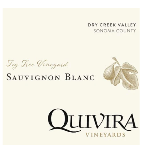 2021 Quivira Sauvignon Blanc, Fig Tree Vineyard, Dry Creek Valley